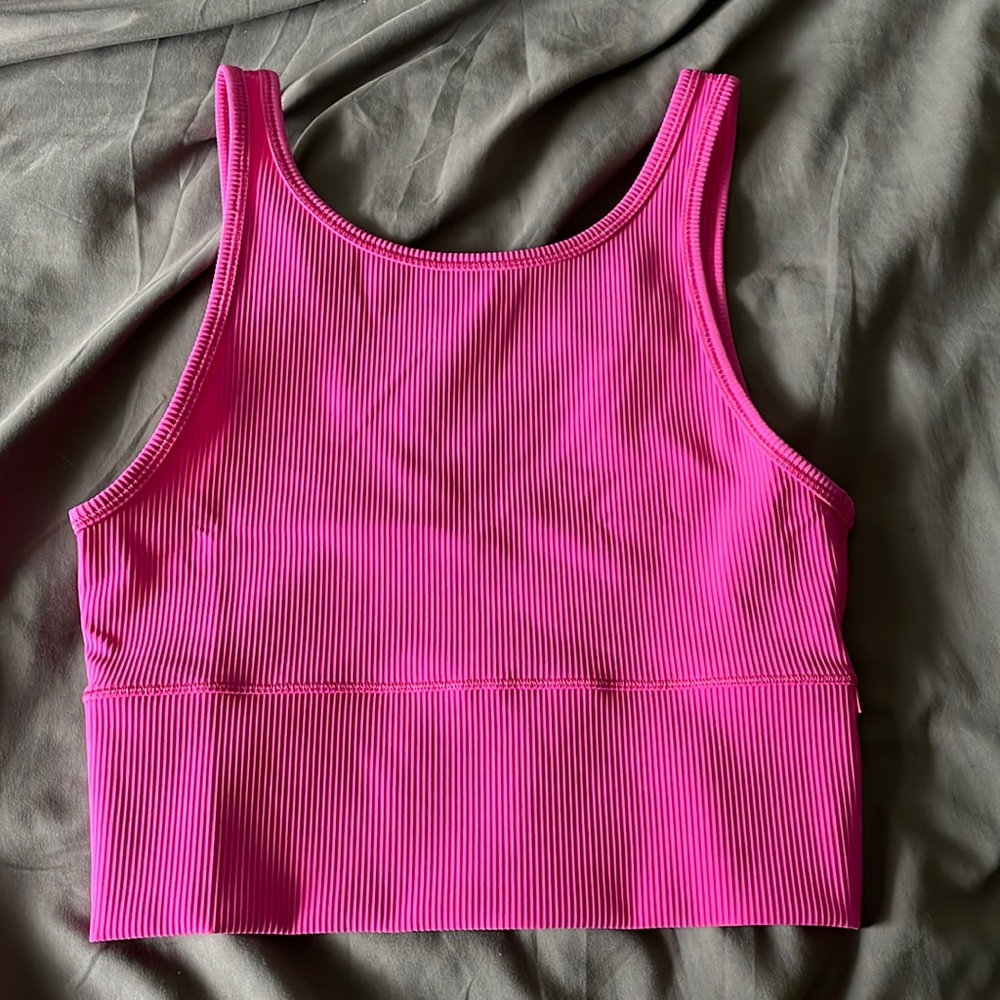 New Lululemon Power Pivot Ribbed Tank Top
